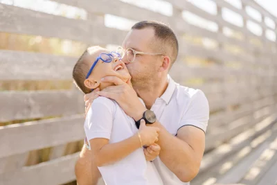 lunettes cheveux bonheur gris marron