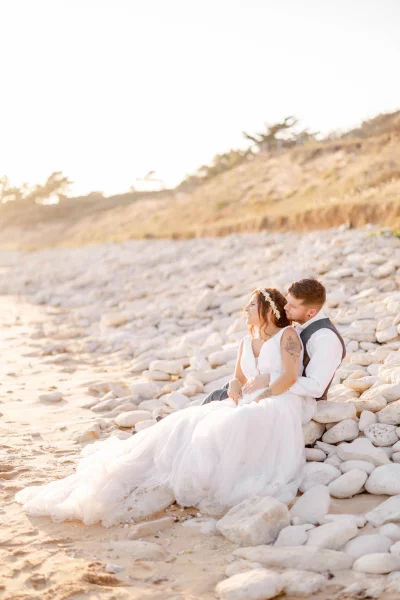 événement bonheur robe romance plage