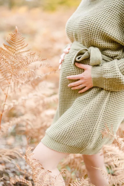 laine gris marron nature grossesse